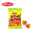 MMF sour peach heart wholesale leisure gummy candy